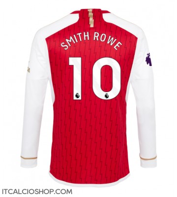 Arsenal Emile Smith Rowe #10 Prima Maglia 2023-24 Manica Lunga